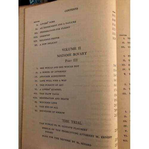 Best Known Works of Gustave Flaubert, One Volume Edition 1904 HC