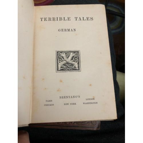 Brentano's Terrible Tales: German