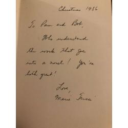 AUTOGRAPHED Sextet 1st Edition Hardcover Marie Fucci 1986