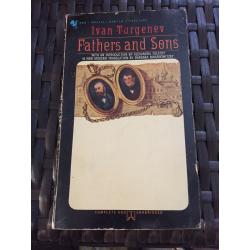 Fathers and Sons by Ivan Turgenev A Bantam Classic (Paperback, 1971)
