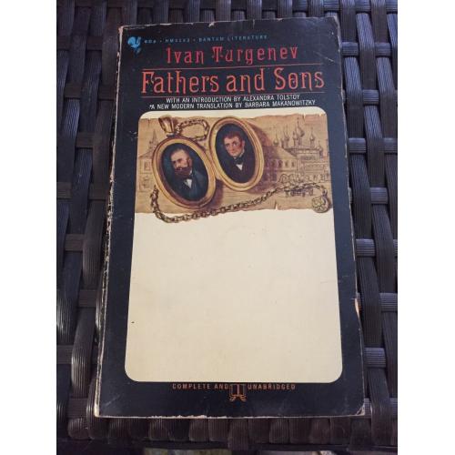 Fathers and Sons by Ivan Turgenev A Bantam Classic (Paperback, 1971)