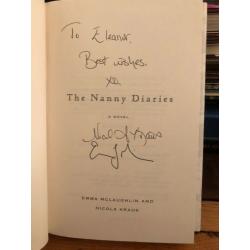AUTOGRAPHED by Nicola Kraus / Emma McLaughlin Nanny Diaries: A Novel