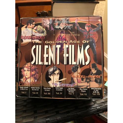 Golden Age of Silent Films (7 VHS Box Set)