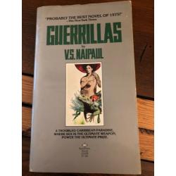 Guerrillas / V S Naipaul/ 1976 1st Pb Edition 1st Printing. Ballantine