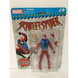 IN STOCK!  Marvel Legends Retro Vintage Scarlet Spider Hasbro 6  GREAT PAINT QC