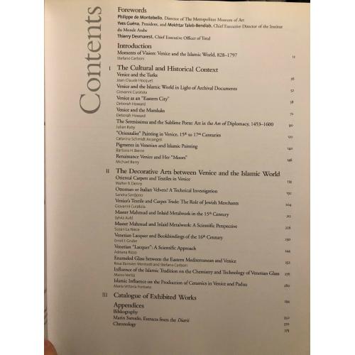 VENICE AND ISLAMIC WORLD, 828-1797 By Stefano Carboni - Hardcover