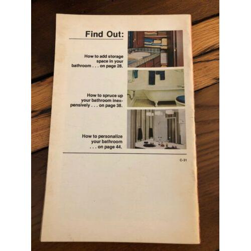 Bathroom Planning  (Better Homes & Gardens Guise To Series) C-31