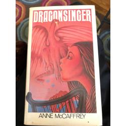 Dragonsinger by Anne McCaffrey Atheneum 1977 1st edition, 2nd Printing