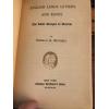 English Lands Letters And Kings. 4 Volume Set Signed VT Gov Percival W Clement