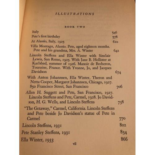 Letters Of Lincoln Steffens Two Volume Casebound Set 1938 First Edition