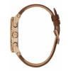 GUESS Brown Leather Chrono-Look Watch - Day, Date, 24 Hour Military Time U1215G1