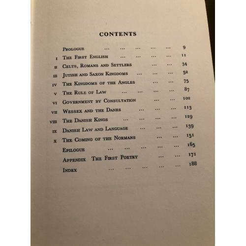 Beram Saklatvala, THE ORIGINS OF THE ENGLISH PEOPLE 1st American Edition 1970