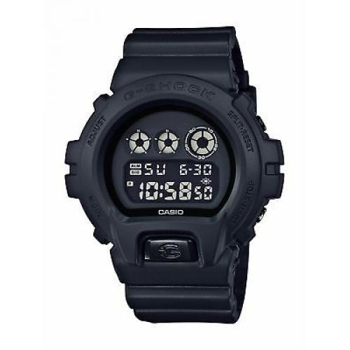 Casio G-Shock Men's Black Out Basic Series All Black Watch DW6900BB-1
