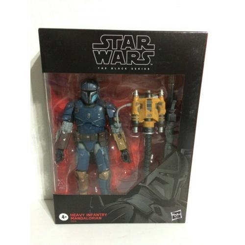 IN HAND Star Wars The Black Series Heavy Infantry Mandalorian D2 Figure 6