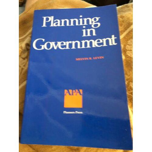 Planning in Government: Shaping Programs That Succeed