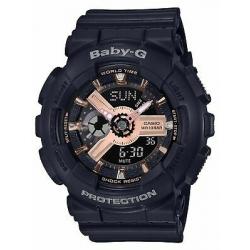 Casio Baby-G Women's Watch Black 43.4mm Resin BA110RG-1A