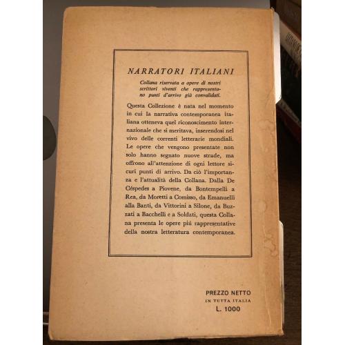 EUGENIO MONTALE POESIE II LE OCCASIONI 1928-1939 MONDADORI c.1949 4th print 1960