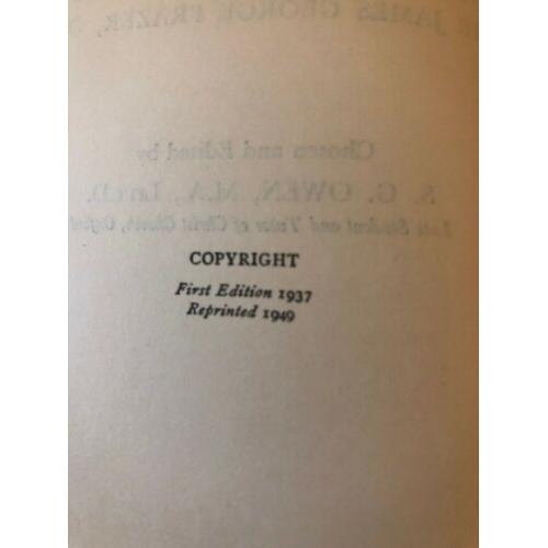 Greece And Rome : A Selection From The Works Of Sir James George Frazer 1949 HC
