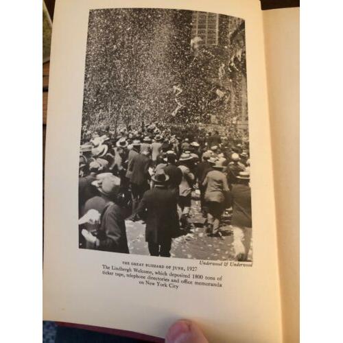 1st Ed. Only Yesterday: An Informal History of the Nineteen-Twenties Allen