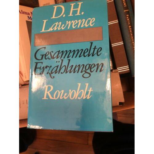 Gesammelte Erzahlungen D H Lawrence 1968