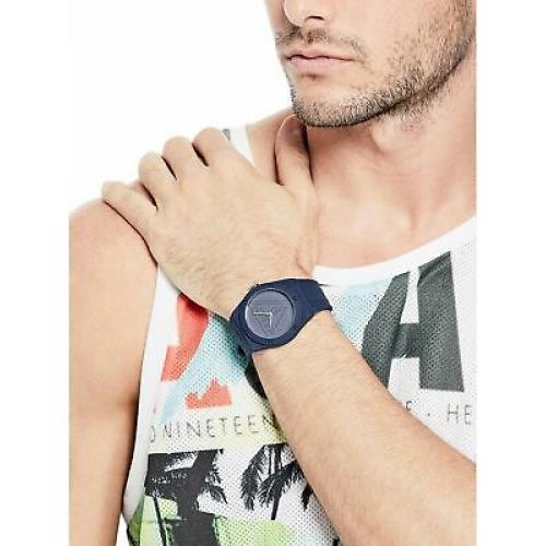 GUESS Iconic Navy Blue Sport Watch