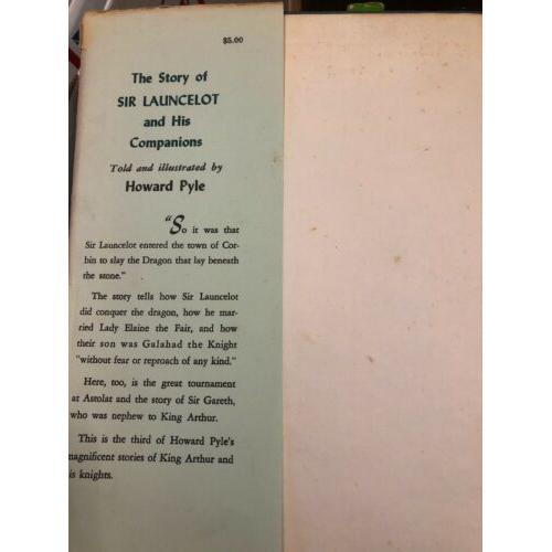 The Story of Sir Launcelot and His Companions 1935 edition
