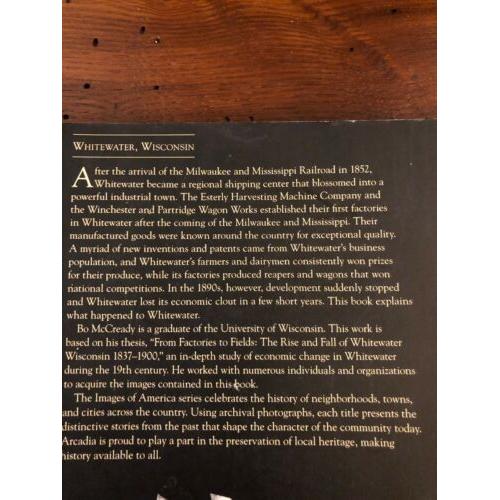 AUTOGRAPHED Early Whitewater Industry Images of America 1st Edition Bo Mccready
