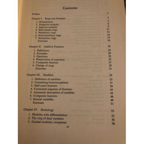 Homological Algebra Princeton Mathematical Series No 19 1956 Carton & Eilenberg