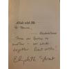 AUTOGRAPHED Abide with Me: A Novel 1st Edition Hardcover Elizabeth Strout