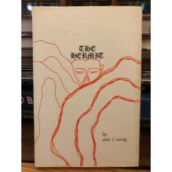 AUTOGRAPHED The Hermit Alan Wong. 1st Edition Hardcover 1977