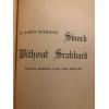 sword without scabbard 1950 1st edition hc robin estridge