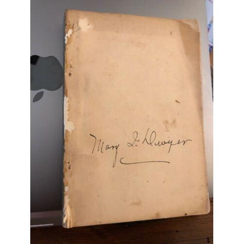 AUTOGRAPHED impressions of a careless traveler 1909 softcover Lyman Abbott 