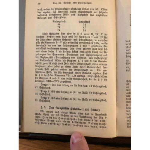 Aus Natur und Geisteswelt - MATHEMATISCHE SPIELE - Dr. W. Ahrens (1907)