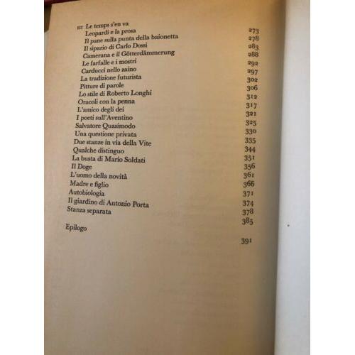 Autobiografia letteraria Enzo Siciliano 1970 Garzanti Ex Library HC