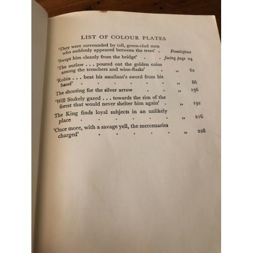 The Chronicles of Robin Hood / Rare Edition Oxford Univ Illust. C Walter Hodges