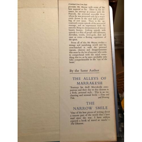 The Saints of Sind by Peter Mayne (First British edition John Murray London)