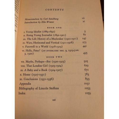 Letters Of Lincoln Steffens Two Volume Casebound Set 1938 First Edition
