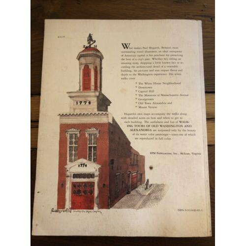 XL12/ Walking Tours of Old Washington and Alexandria by Hogarth, Paul