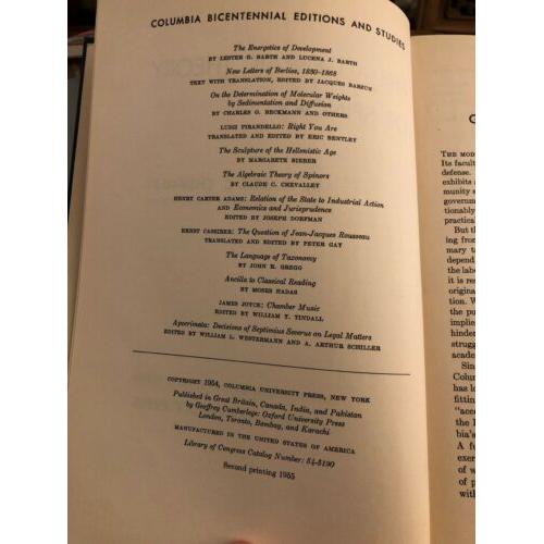 RARE algebraic theory of spinors (Columbia bicentennial editions and studies)
