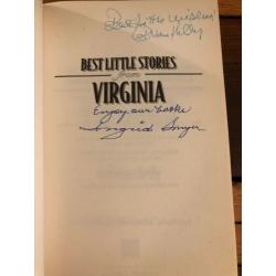 AUTOGRAPHED Best Little Stories from Virginia C BRIAN KELLY & INGRID SMYER