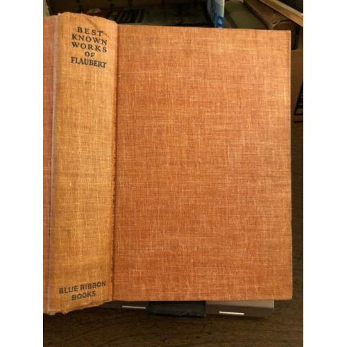 Best Known Works of Gustave Flaubert, One Volume Edition 1904 HC