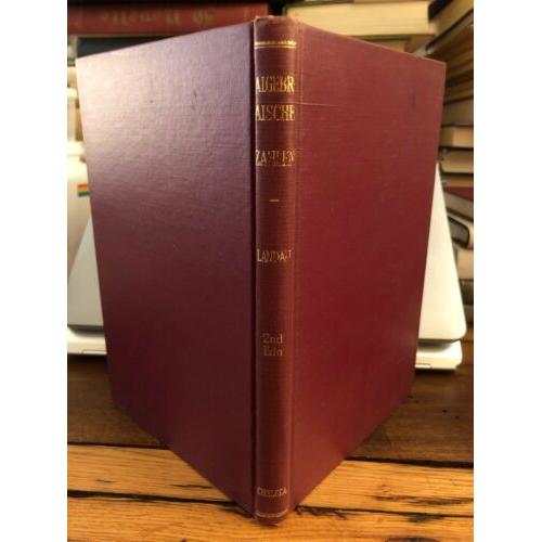 Einfuhrung in die Elementare und analytische Theorie der algebraischen Ed Landau