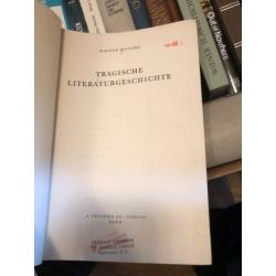 Tragische Literaturgeschichte 1948 Hardcover