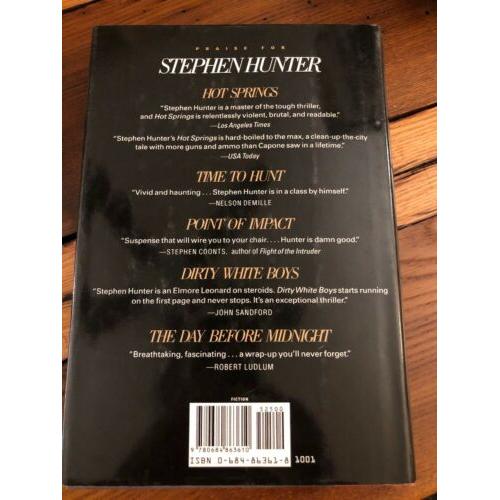 AUTOGRAPHED Pale Horse Coming 1st Edition Hardcover Stephen Hunter