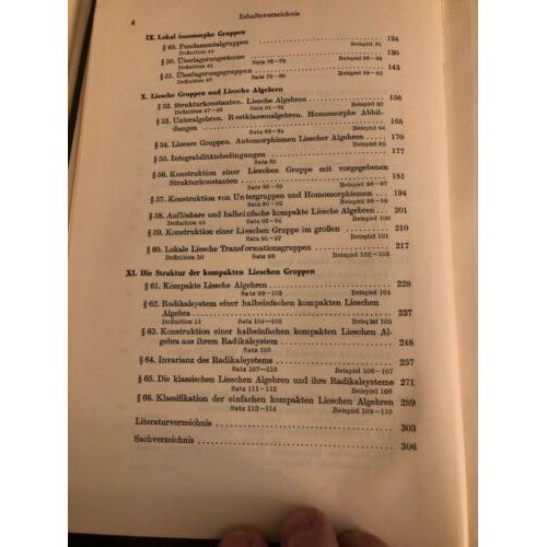 Topologische Gruppen Teil I Und II (2 Volumes) 1957/58