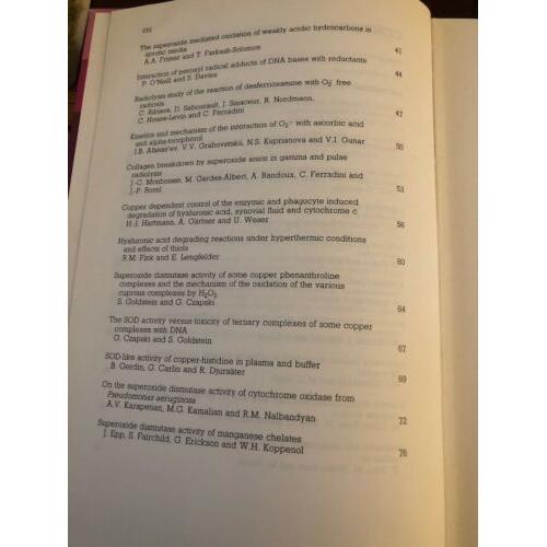 Superoxide and Superoxide Dismutase in Chemistry Biology and Medicine