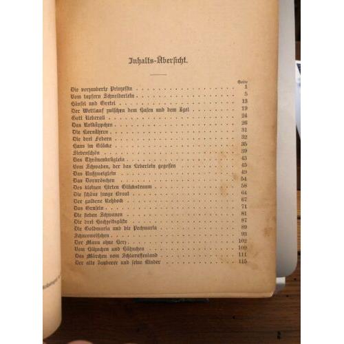 MARCHENBUCH fur kinder Bechsteins, Ludwig late 1800s / early 1900s illustrated