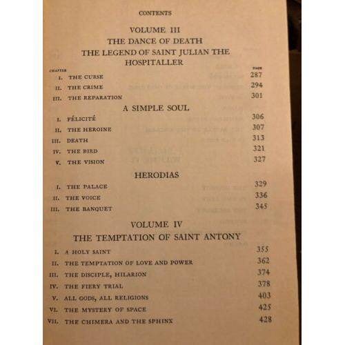 Best Known Works of Gustave Flaubert, One Volume Edition 1904 HC