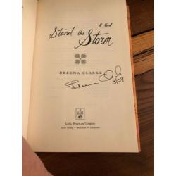 AUTOGRAPHED Stand the Storm 1st Edition Hardcover Breena Clarke