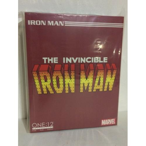 NEW GENUINE MEZCO TOYZ ONE:12 COLLECTIVE MARVEL IRON MAN ACTION FIGURE